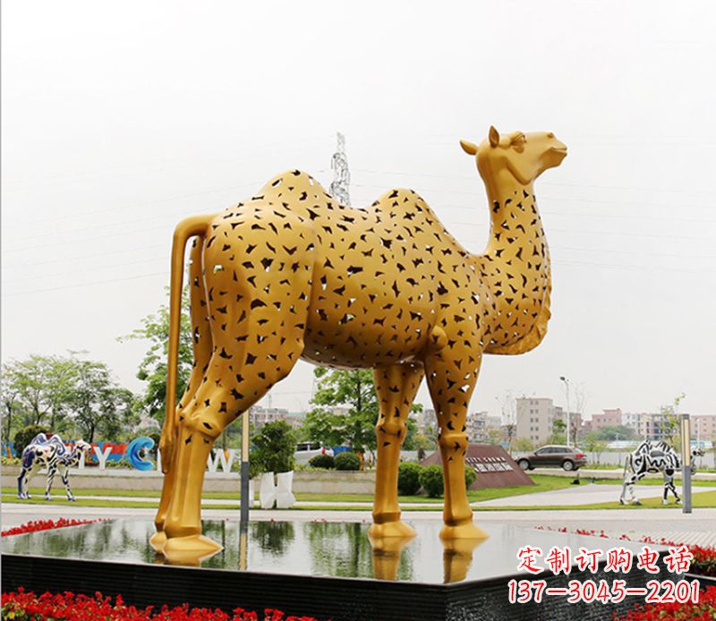 哈尔滨骆驼广场雕塑