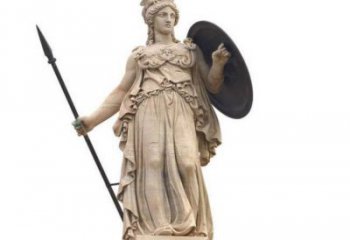 哈尔滨艺术定制——汉白玉希腊女神雅典娜雕塑