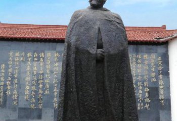哈尔滨精美手工雕刻林则徐铜雕像