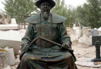 哈尔滨林则徐青铜人物雕塑，精雕细琢引领时尚