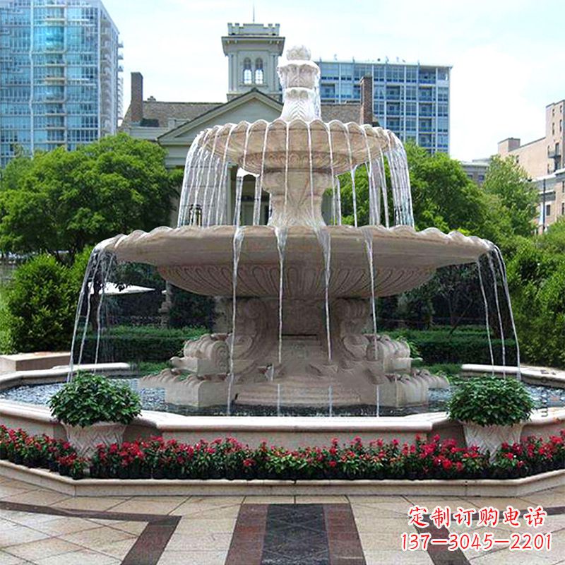 哈尔滨优质喷泉石雕,造就美好风水