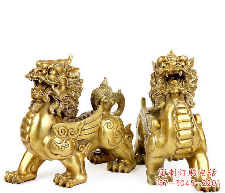 哈尔滨精美貔貅铜雕,精致雕塑,来自中领雕塑