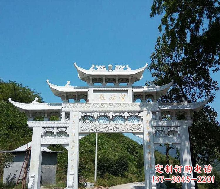 哈尔滨钜大牌坊石雕——传承古典精美之美