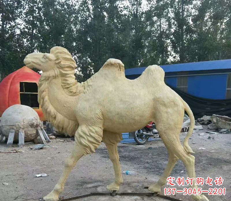 哈尔滨石雕大型骆驼