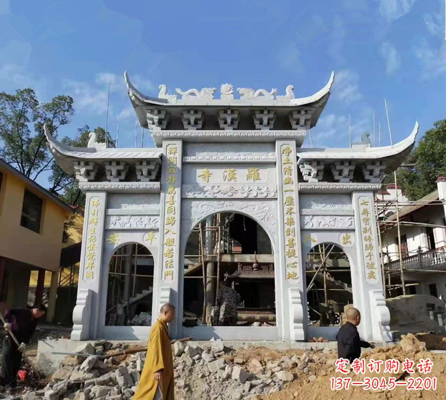 哈尔滨西安中领雕塑:高端定制牌坊雕塑