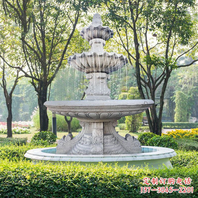 哈尔滨石雕喷泉 喷水池