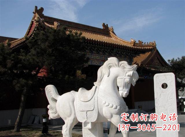 哈尔滨石雕小马