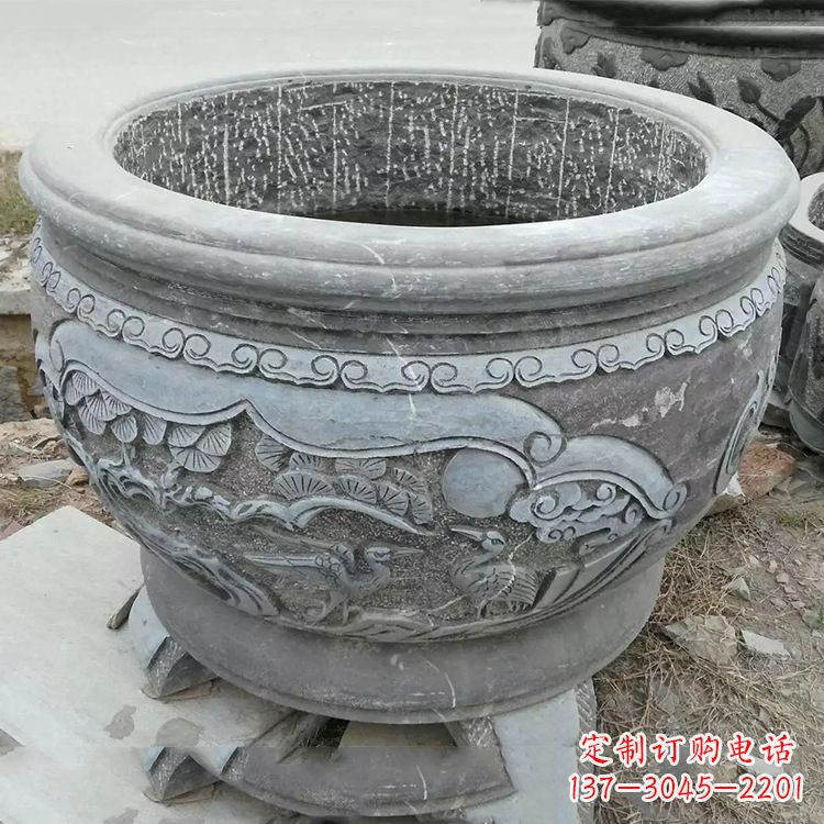 哈尔滨石刻园林鱼缸