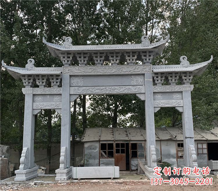 哈尔滨石牌坊石雕牌坊
