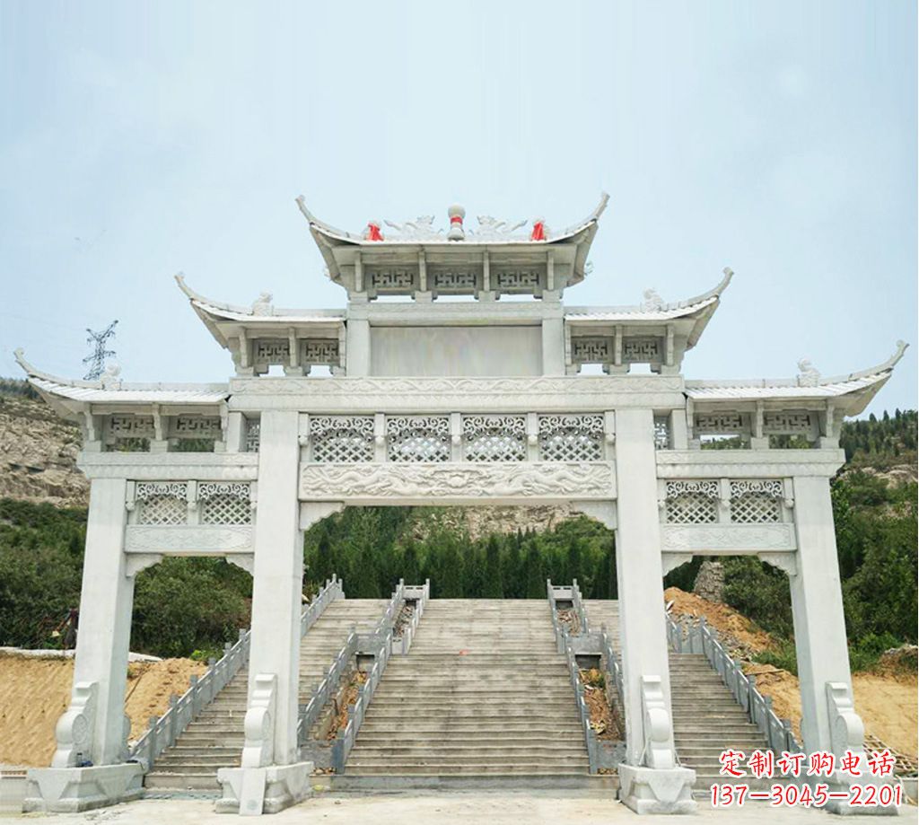 哈尔滨石牌坊图片