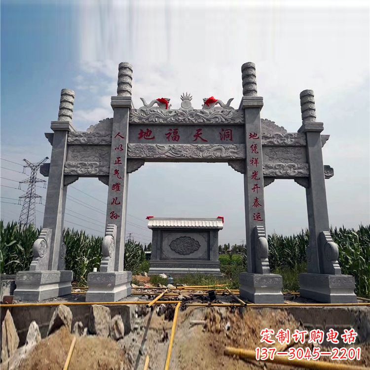 哈尔滨石牌楼石雕