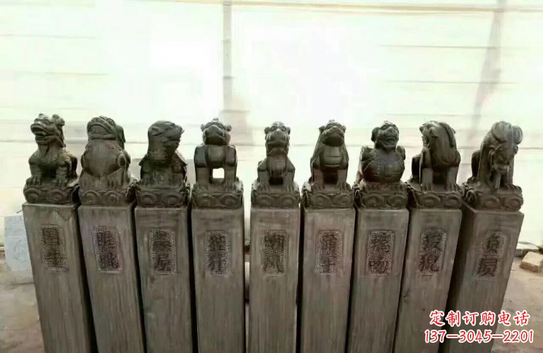 哈尔滨栓马桩石雕