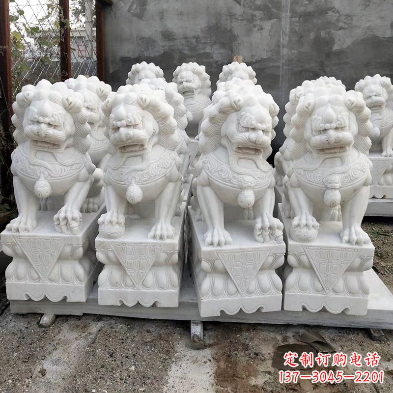 哈尔滨天安门狮子雕塑