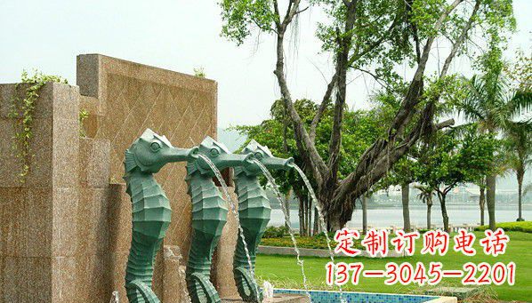 哈尔滨铜雕海马雕塑