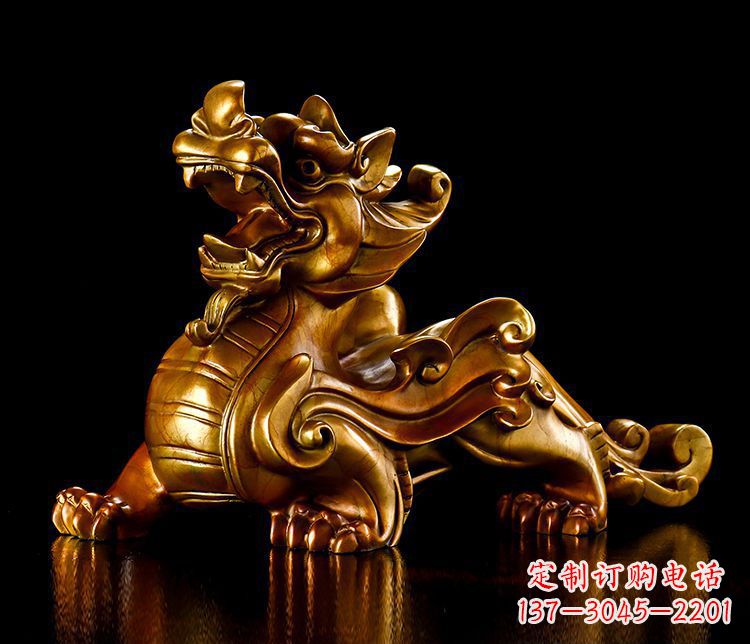 哈尔滨铜雕瑞兽貔貅