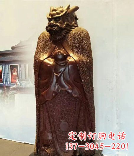 哈尔滨铜雕兽首人身十二生肖