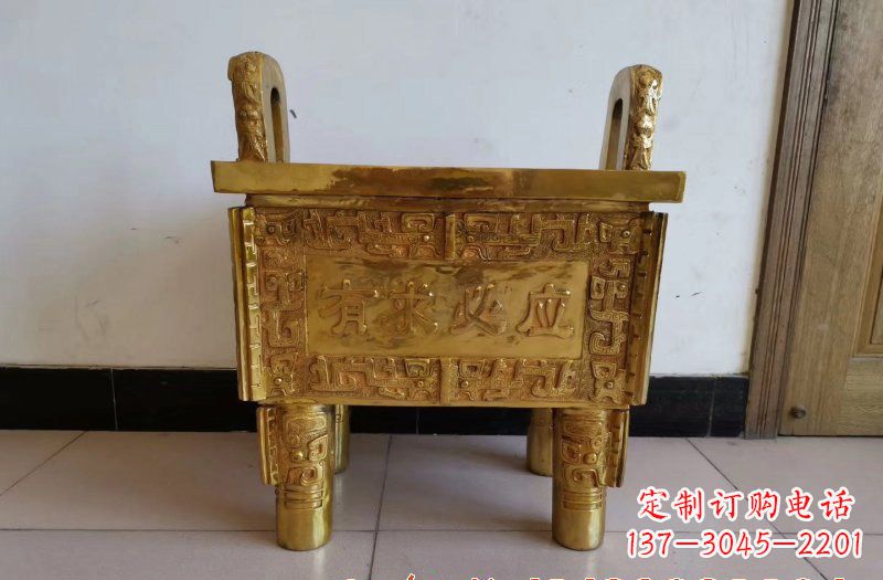 哈尔滨铜雕香炉雕塑