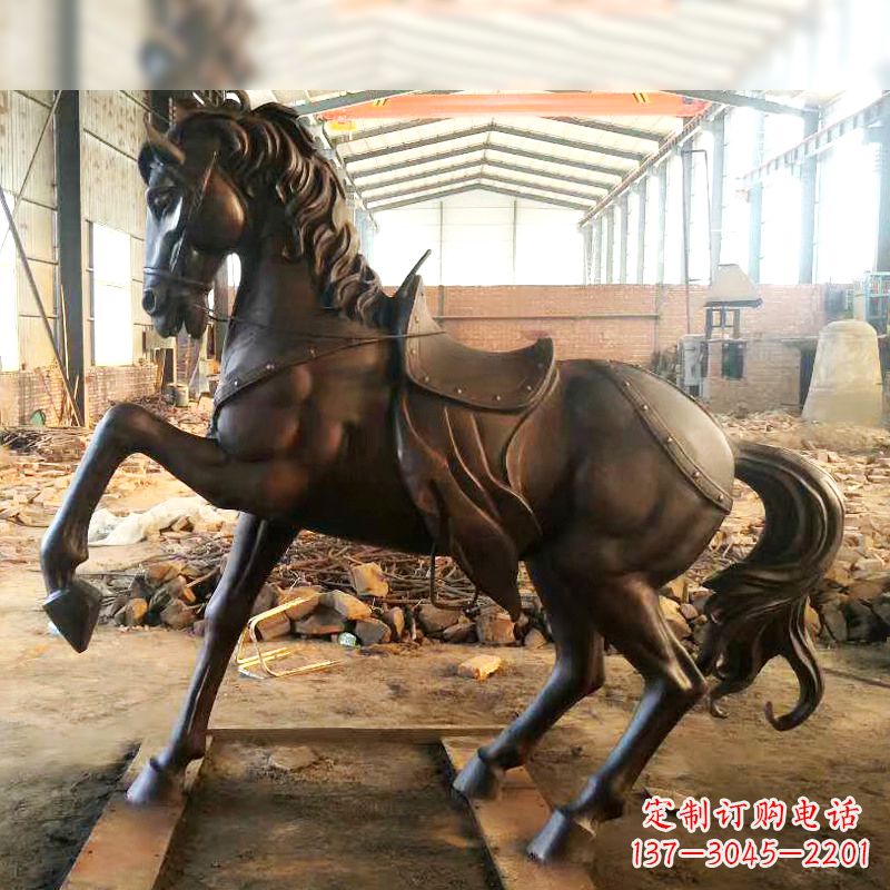 哈尔滨铜雕战马
