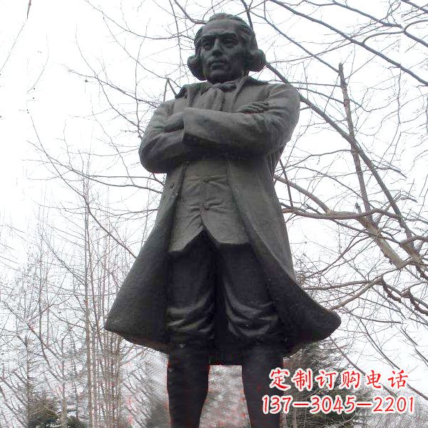 哈尔滨瓦特公园铜雕塑像