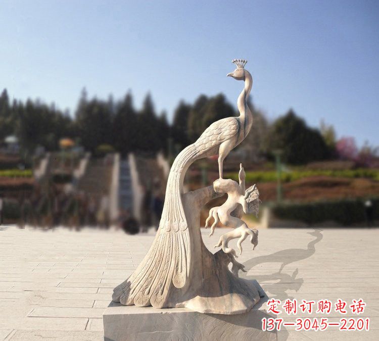 哈尔滨晚霞红孔雀石雕
