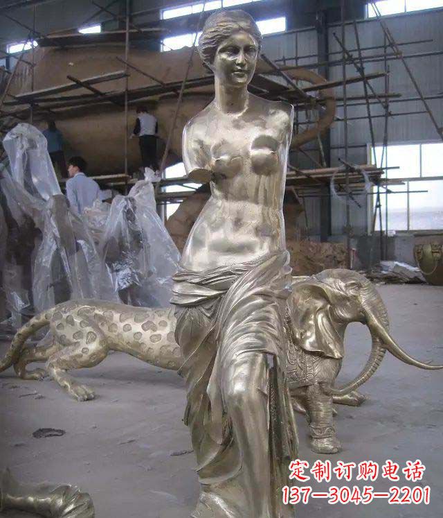 哈尔滨维纳斯西方人物铜雕