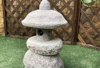 哈尔滨青石仿古灯笼雕塑，实现仿古风格的彰显