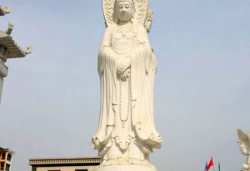哈尔滨中领雕塑：观音三面佛像雕塑