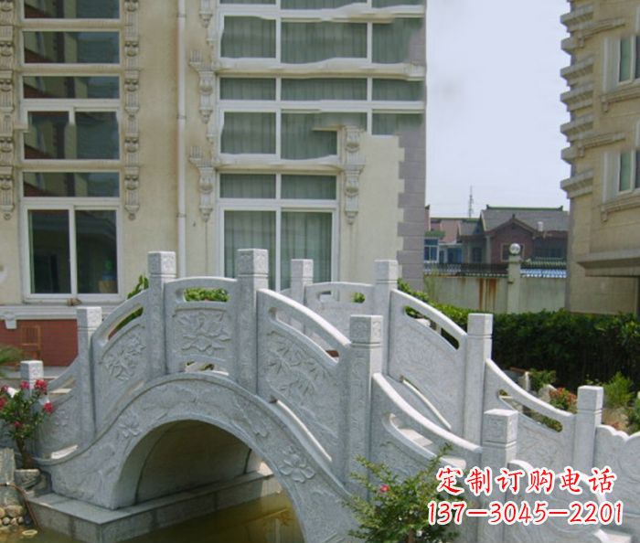 哈尔滨小区景观大理石拱桥 (2)