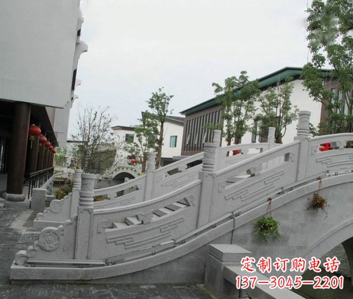 哈尔滨小区景观大理石拱桥