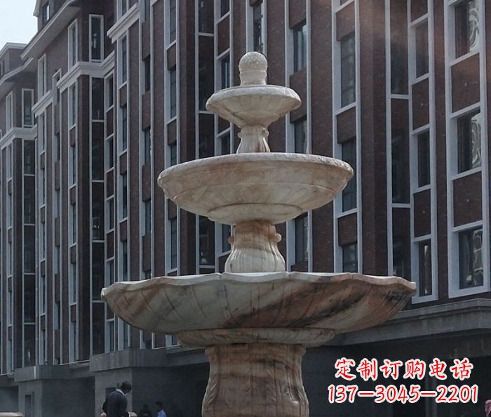哈尔滨小区景观大型喷泉石雕 (6)