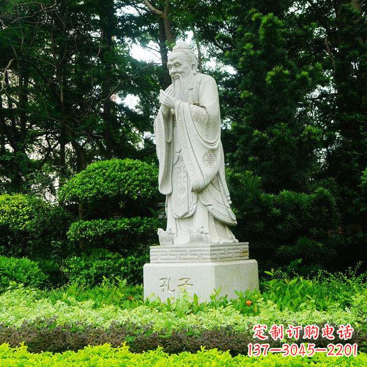 哈尔滨学校名人铜像雕塑 孔子铜像雕塑