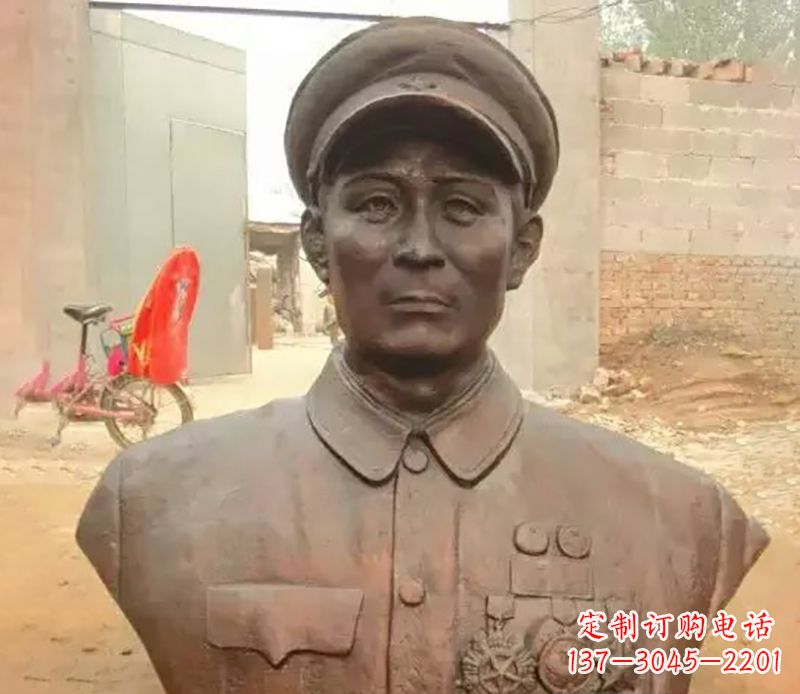 哈尔滨元帅名人胸像铜雕