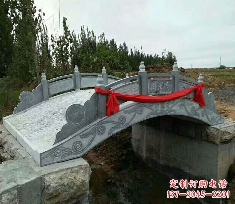 哈尔滨园林仿古石拱桥景观雕塑