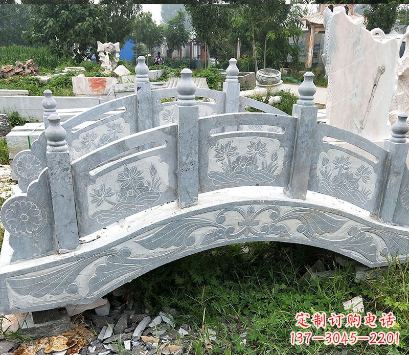 哈尔滨园林仿古石拱桥景观石雕 (3)
