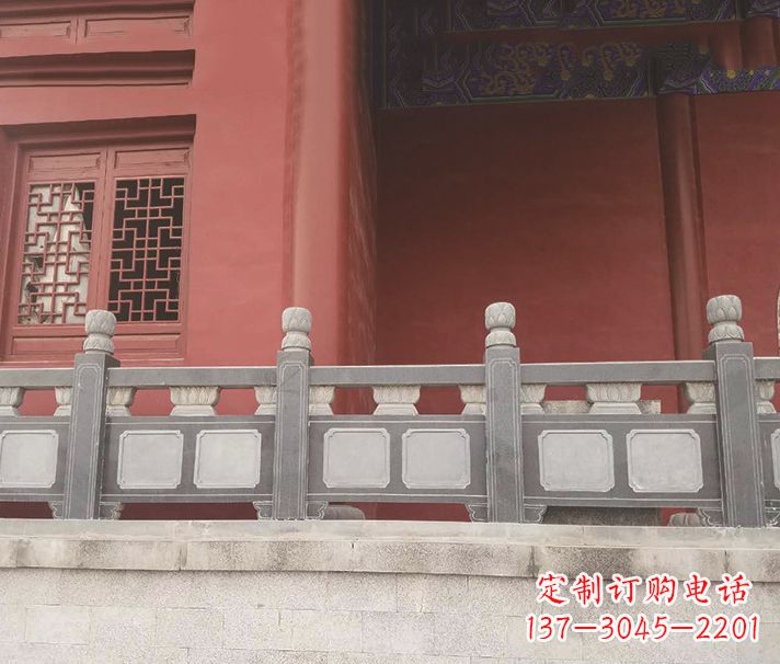 哈尔滨园林仿古石栏板景观石雕 (8)