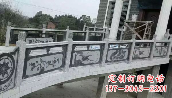 哈尔滨园林仿古石栏板景观石雕 (10)
