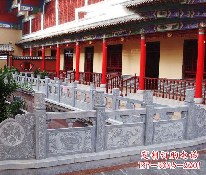 哈尔滨园林仿古石栏板景观石雕 (12)