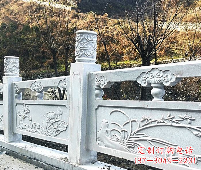 哈尔滨园林景观大理石栏板石雕 (7)