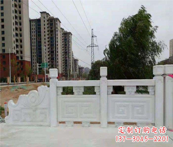 哈尔滨园林景观大理石栏板石雕 (5)