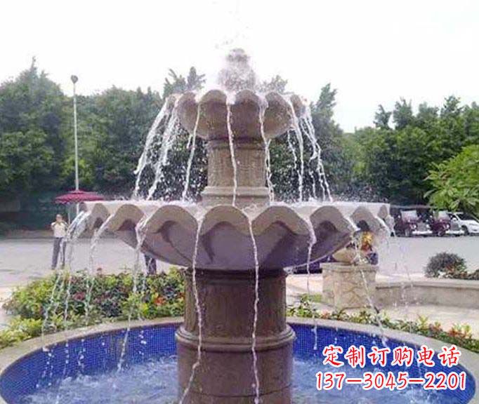 哈尔滨园林景观大理石喷泉石雕