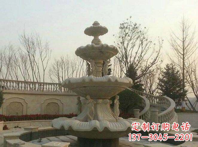 哈尔滨园林景观大型喷泉石雕 (2)