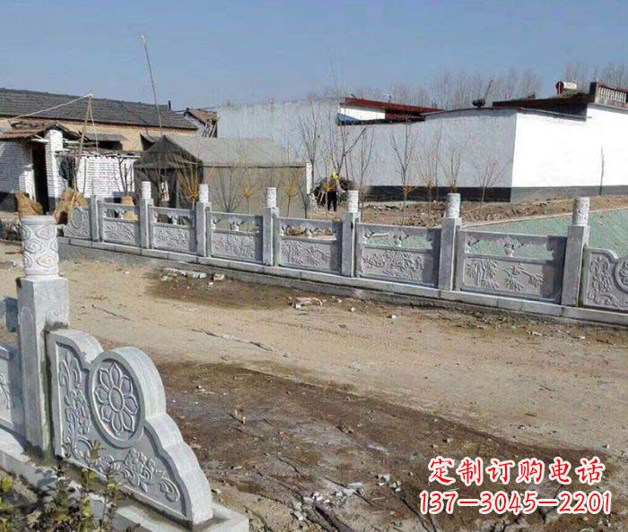 哈尔滨园林景观仿古栏板石雕