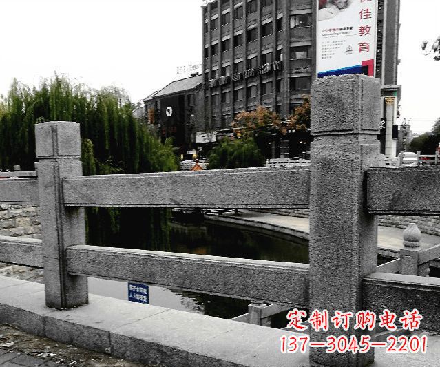 哈尔滨园林景观仿古石雕栏板 (9)