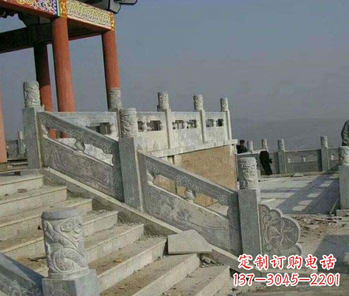 哈尔滨园林景观仿古石雕栏板