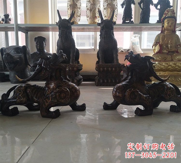 哈尔滨招财辟邪貔貅铜雕