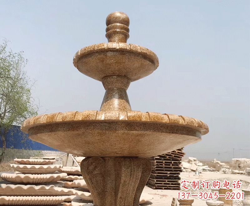 哈尔滨中式石雕喷泉