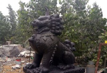 哈尔滨獬豸铸铜雕塑