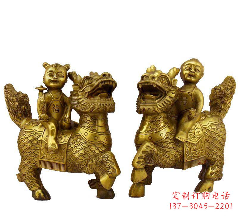 哈尔滨铸铜福禄麒麟
