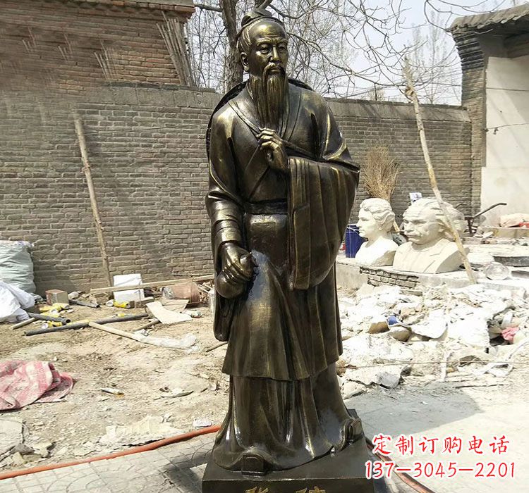 哈尔滨铸铜古代名医华佗
