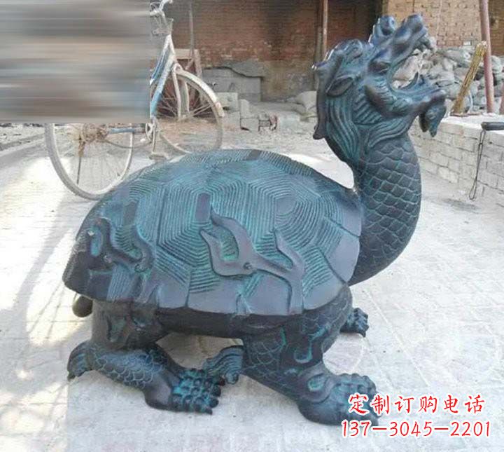 哈尔滨铸铜龙龟雕塑222